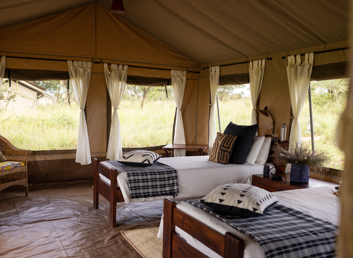 Serengeti Wilderness Camp Twin tent 
