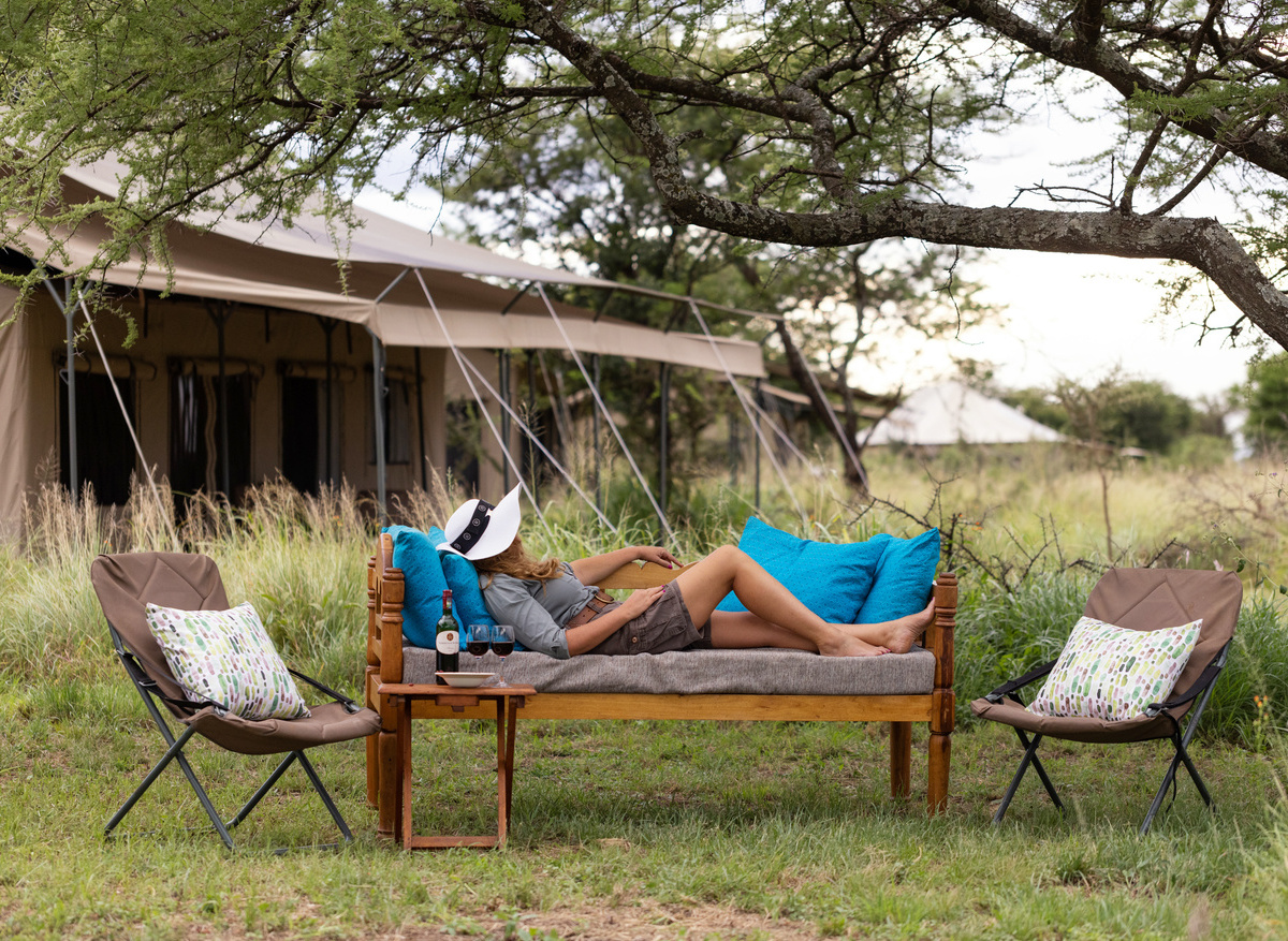 Serengeti Wilderness Camp Guest tent 