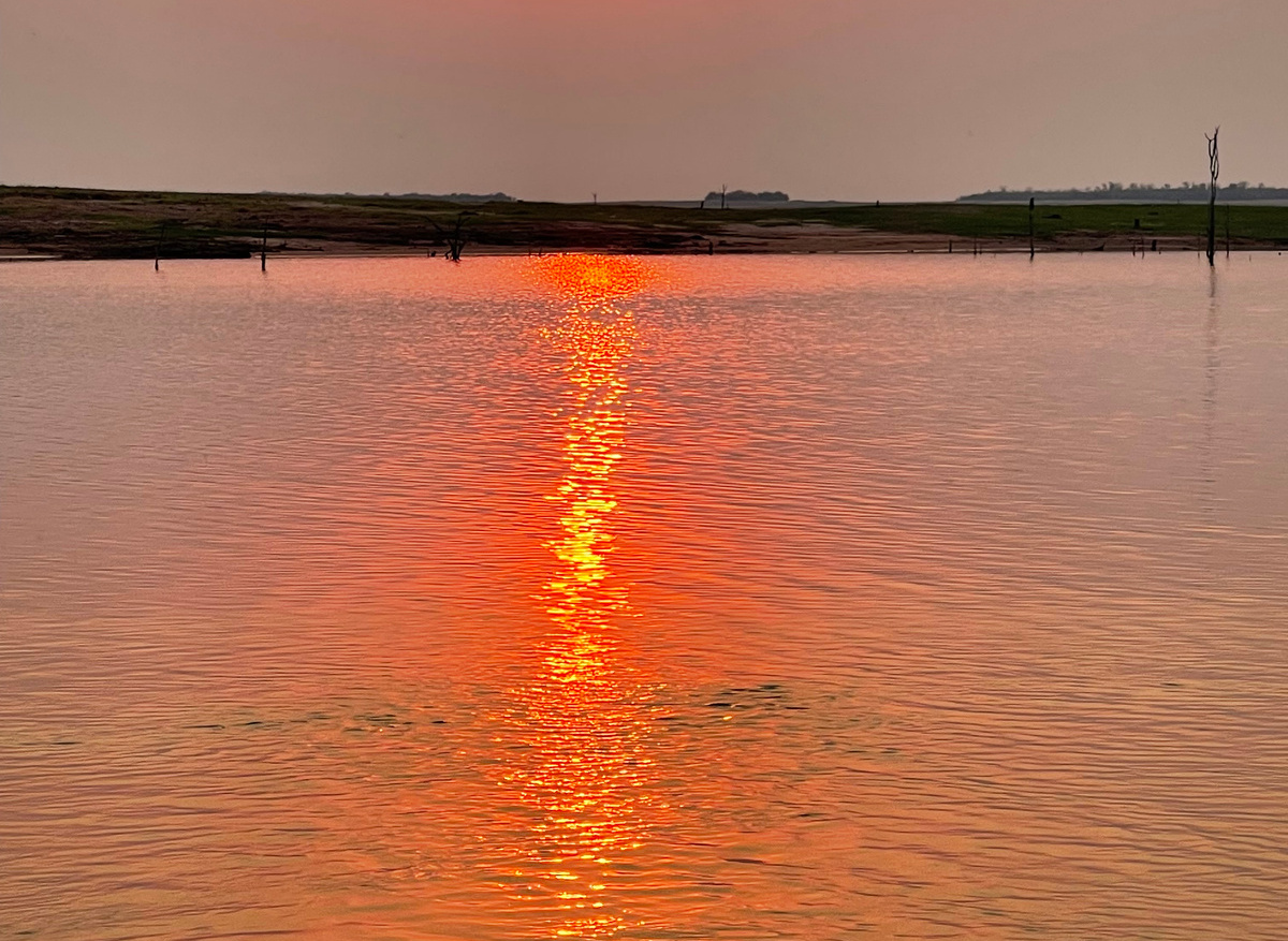 Sunset on the River Zambezi