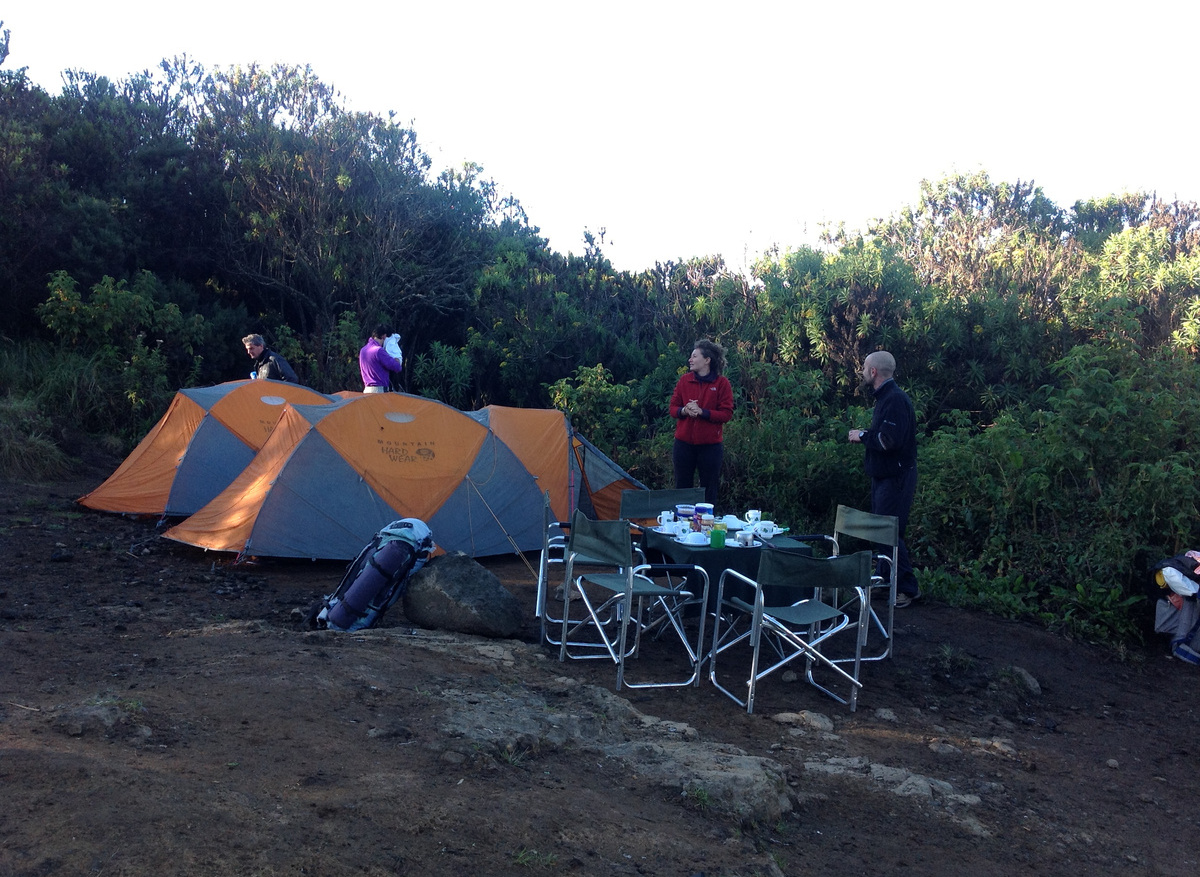 Kilimanjaro climbing tent.JPG