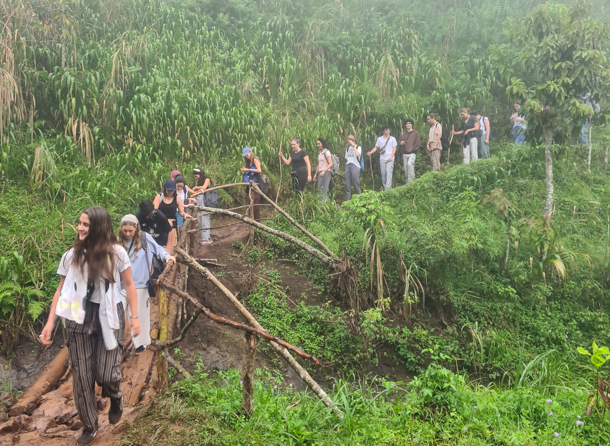 Materuni_guests coming back from the waterfall.jpg