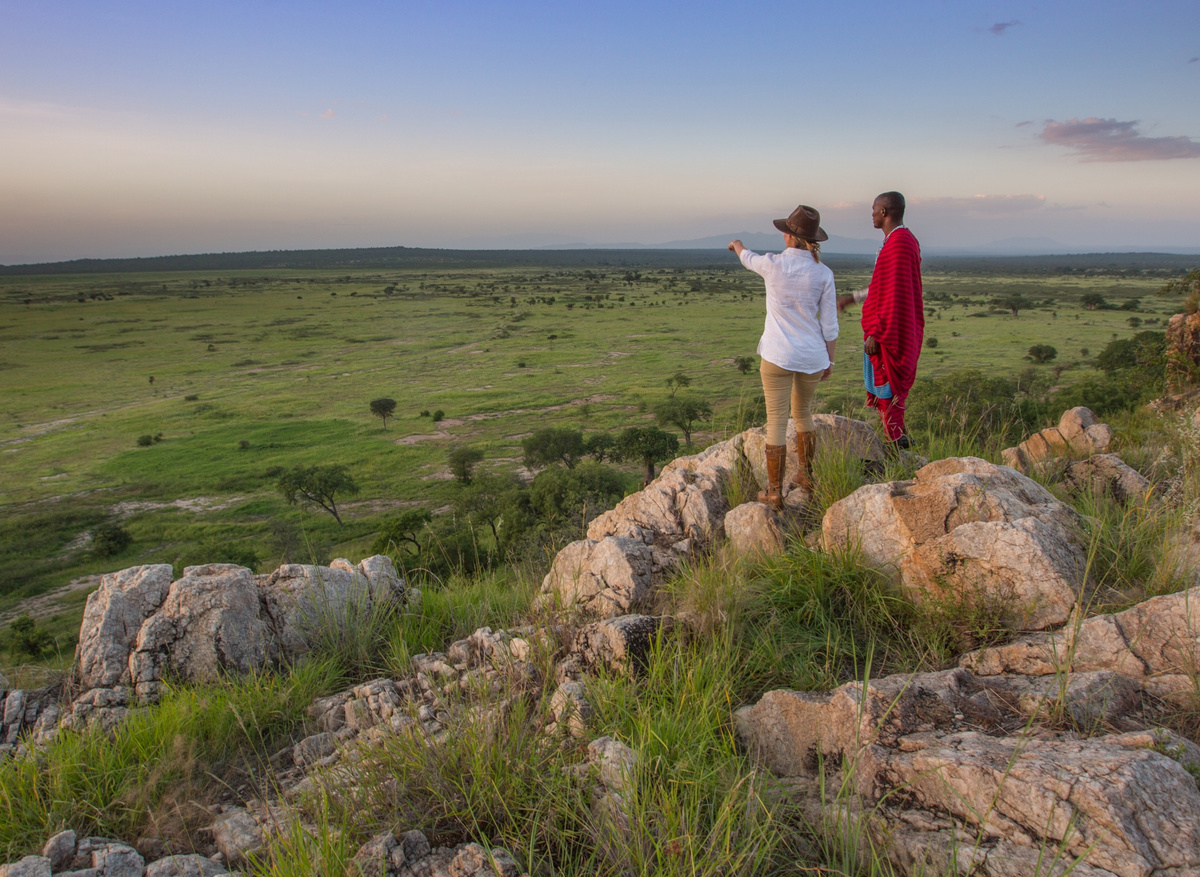 Sundowner in Tarangire National Park