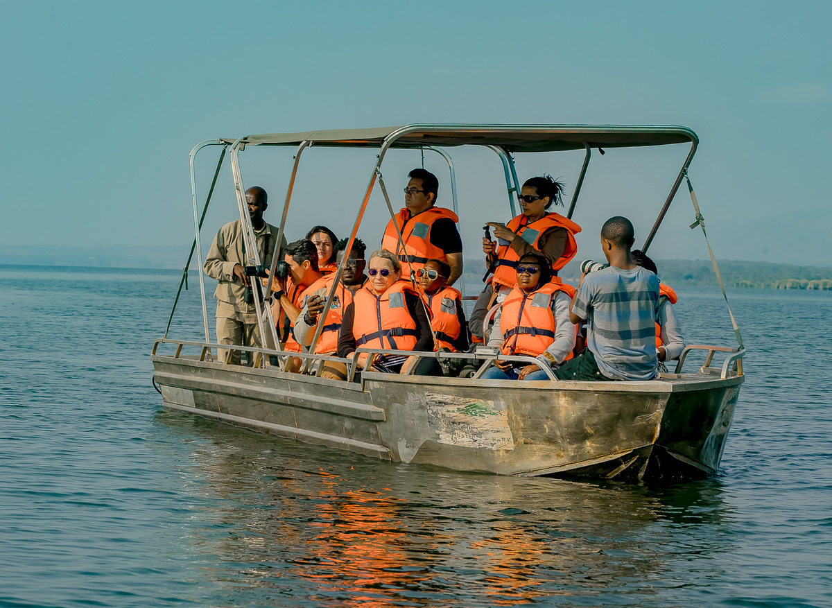 Boat Safari in Akagera National Park