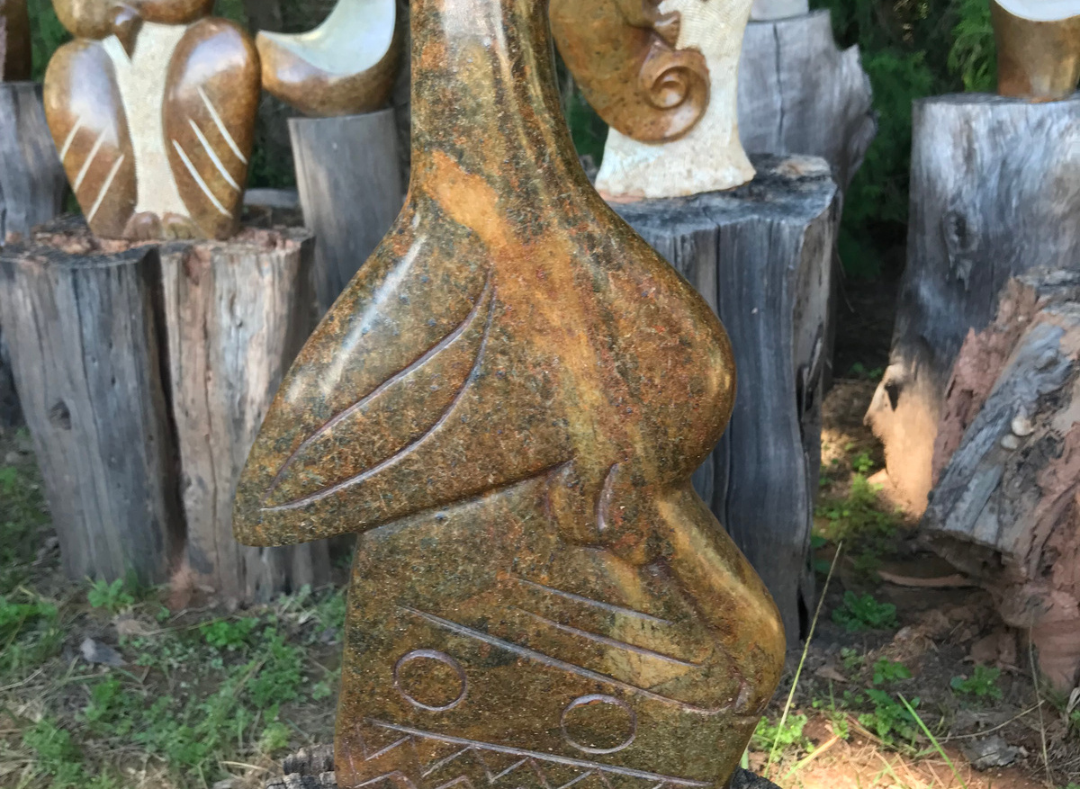 Zimbabwe Bird made from soapstone 