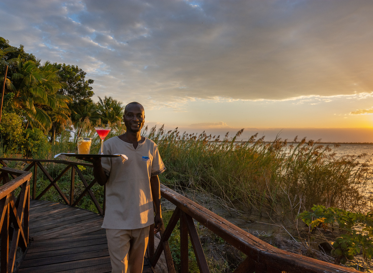 Sunset cocktails by Gemma Thomas