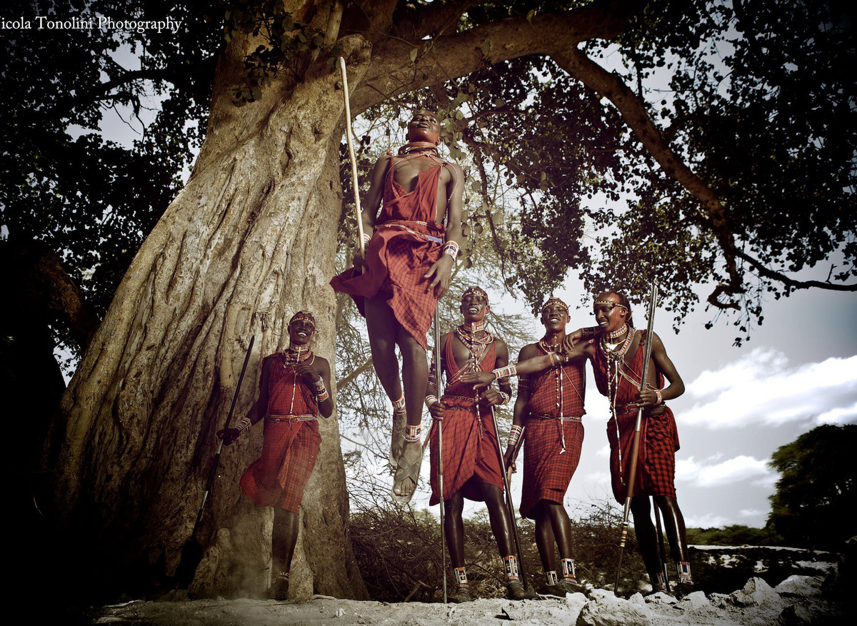 Maasai warriors