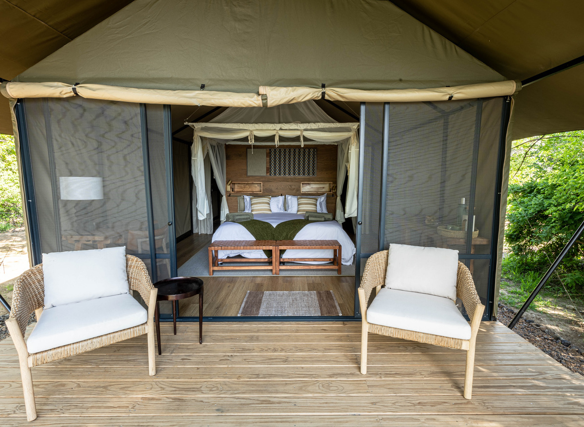 MAWIMBI Bush Camp - one of 4 exclusive Tented Suites