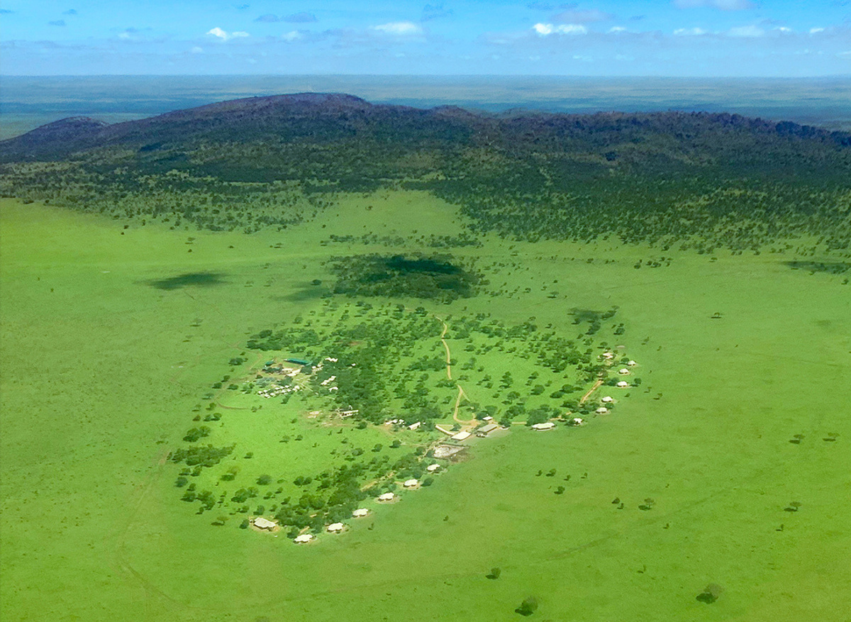 Camp Aerial Shot