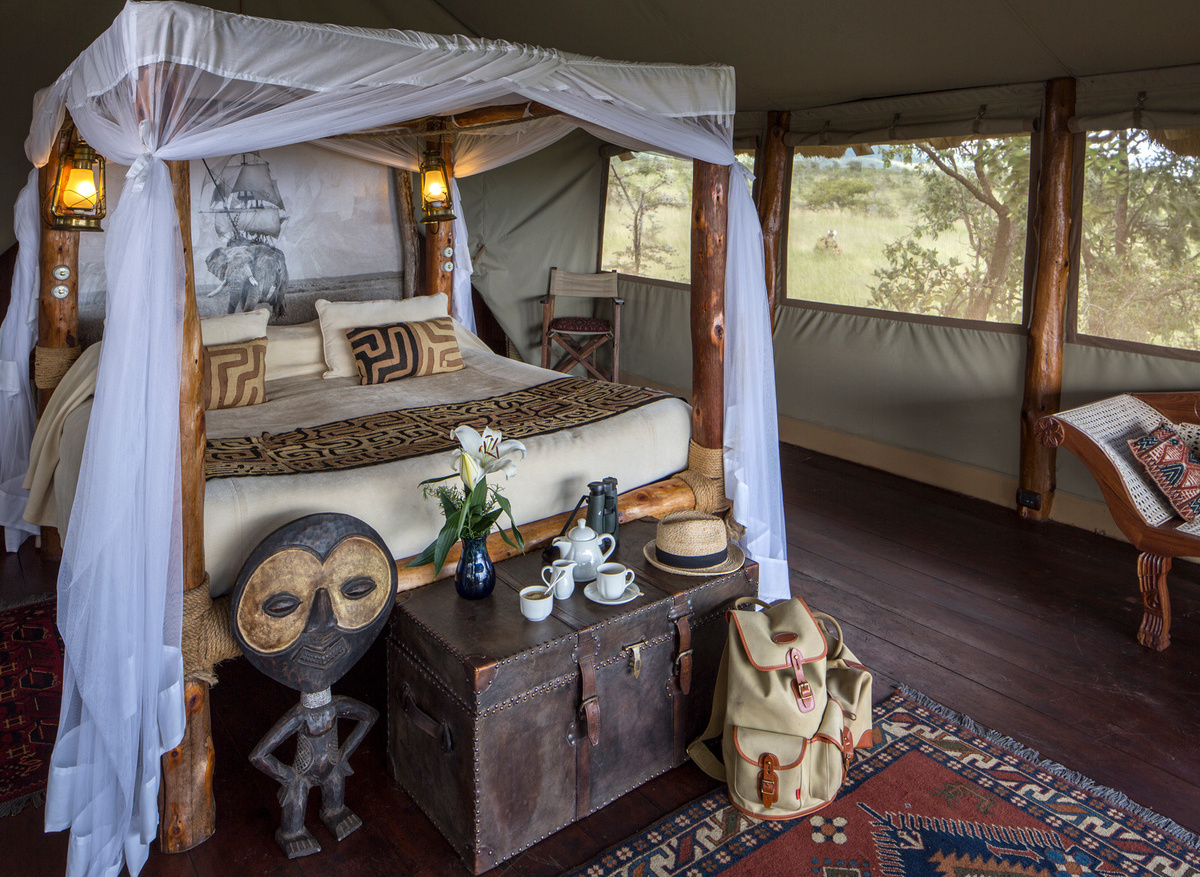 Tented suite