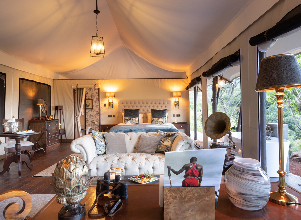 Cottar's Safaris Molo Honeymoon Tent