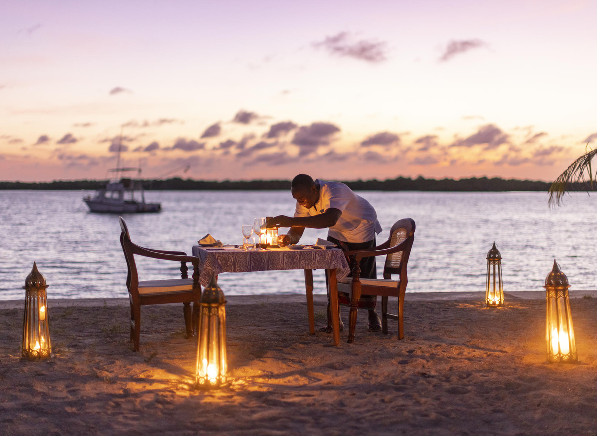 Dinner for Two at Manda Bay