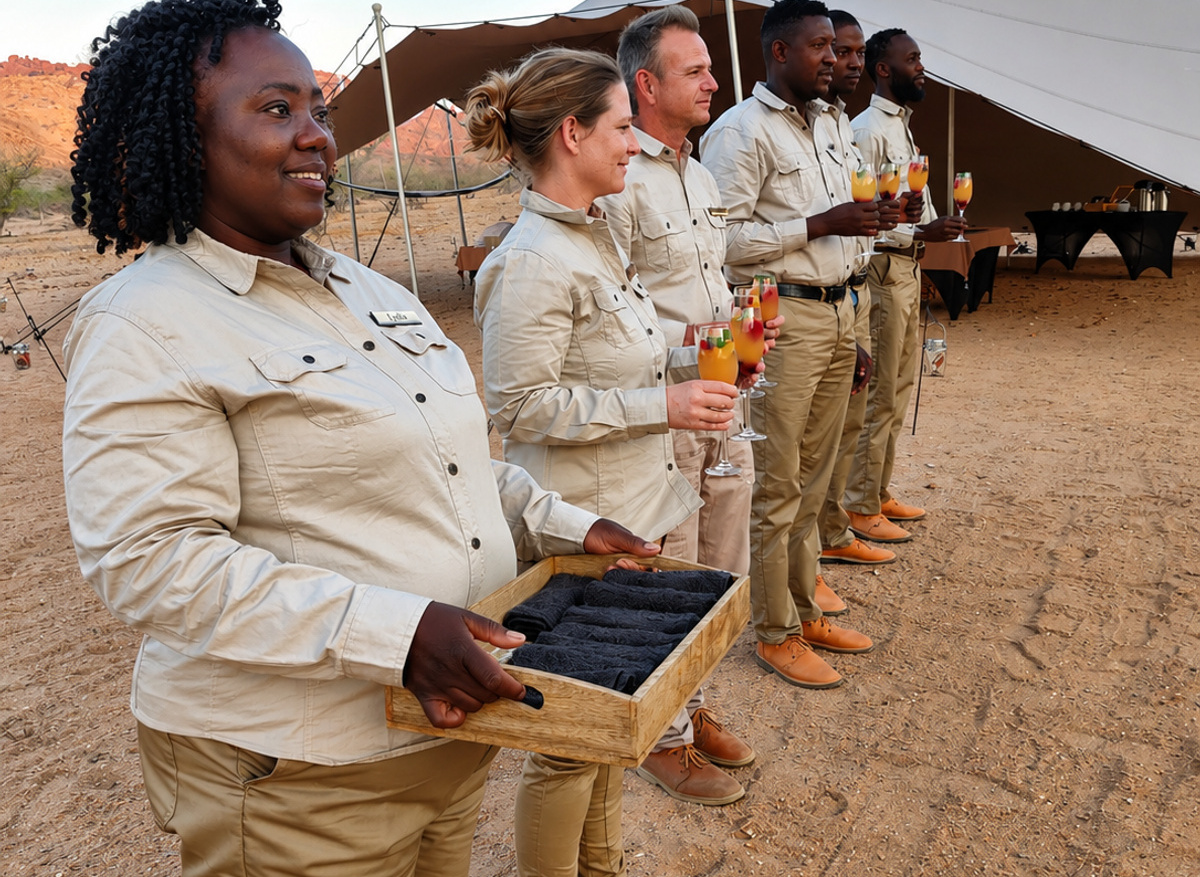 Luxury Mobile Camp Staff