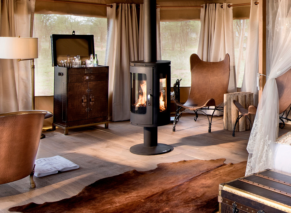 Luxury Tent  Sitting Area