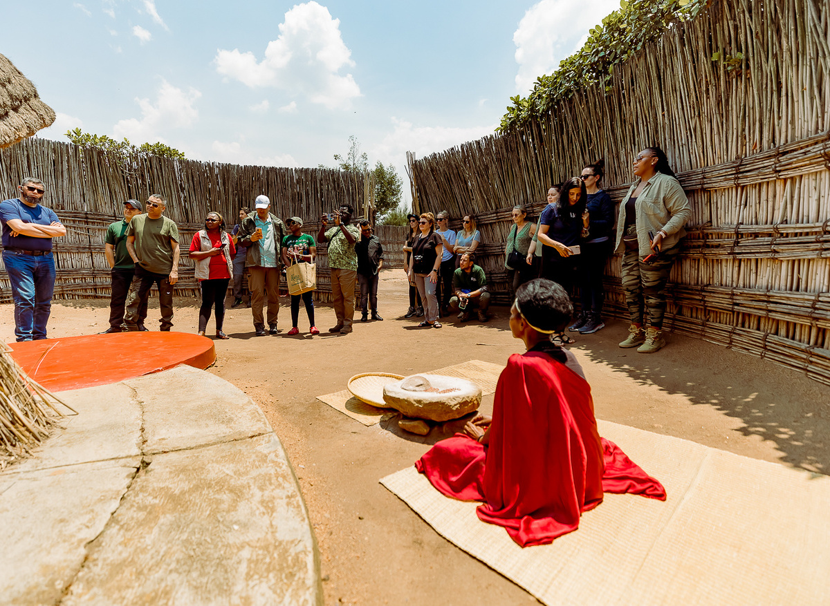 Culture visit in Rwanda