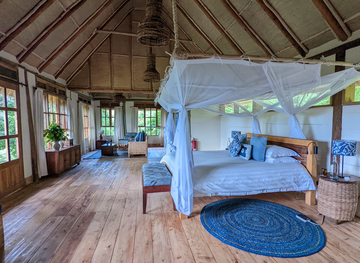 Kyambura Gorge Lodge, deluxe banda