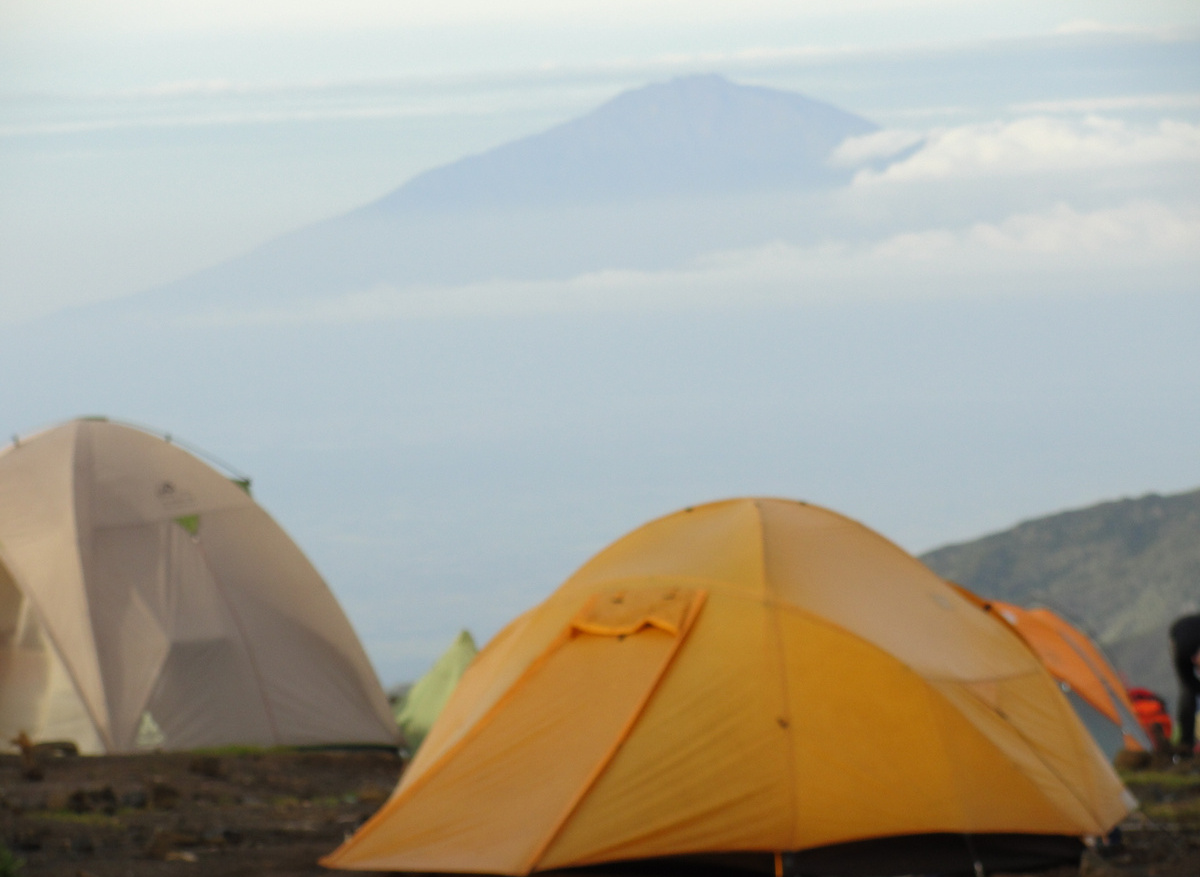 Kilimanjaro climbing tent.JPG