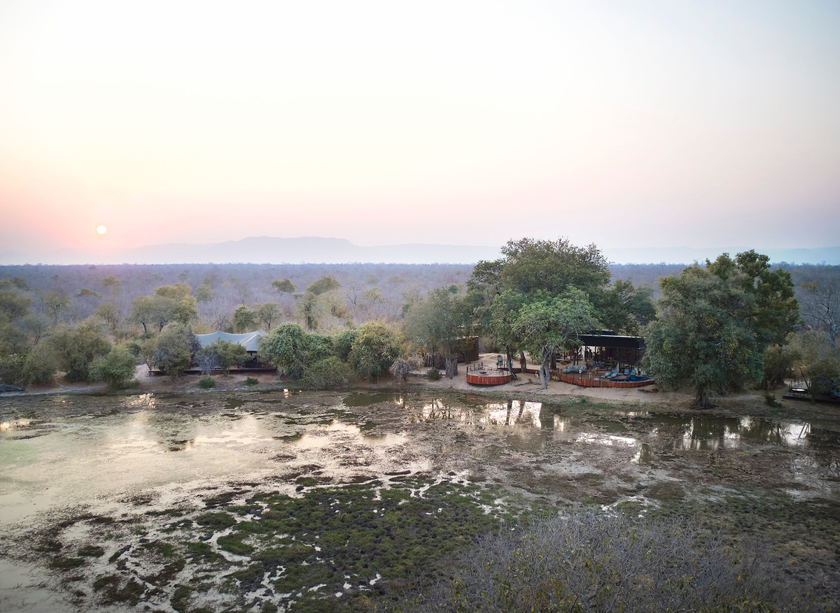 Molori Mashuma Mana Pools Ariel View of Camp and Mashuma Pan.jpg