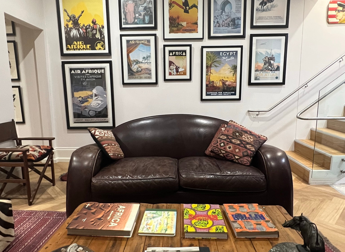 TCSC HQ Travel Poster Wall
