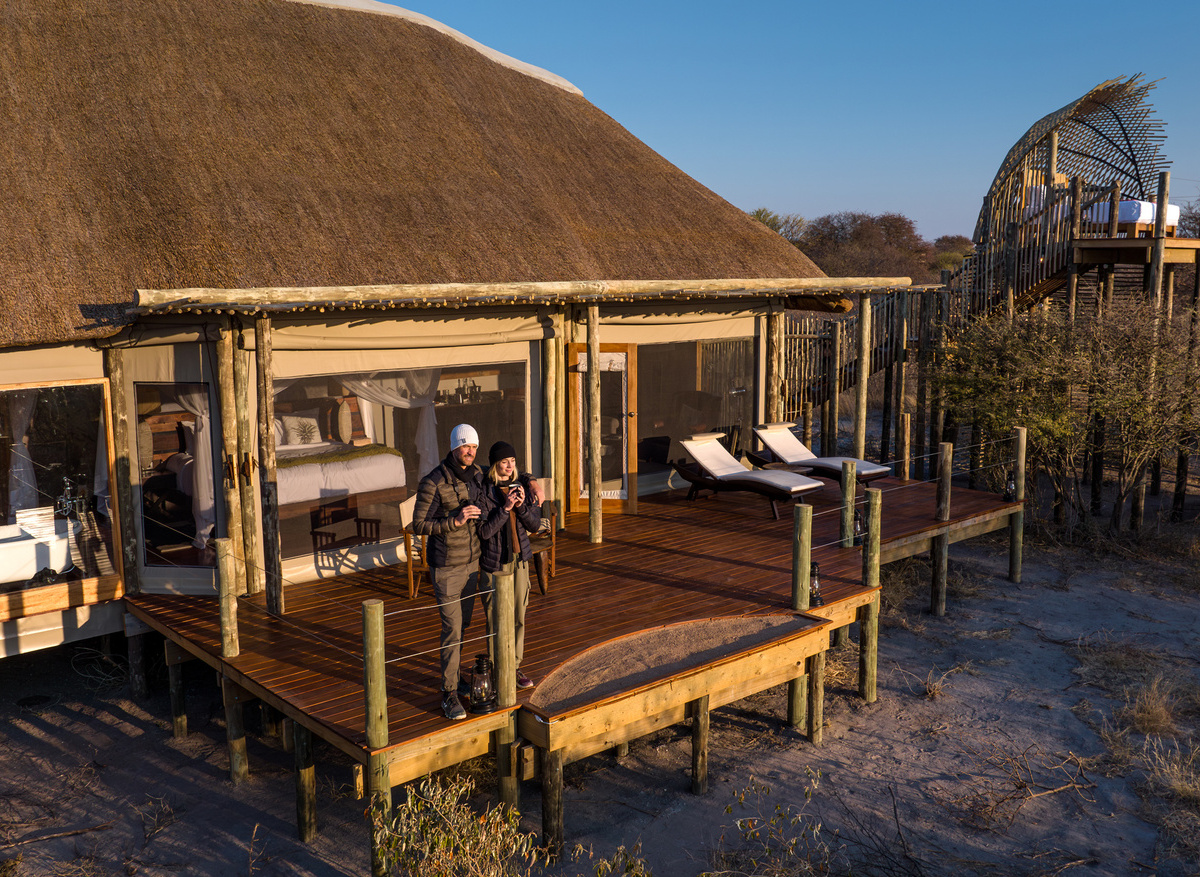 Sky - luxe Tent:  Deck 