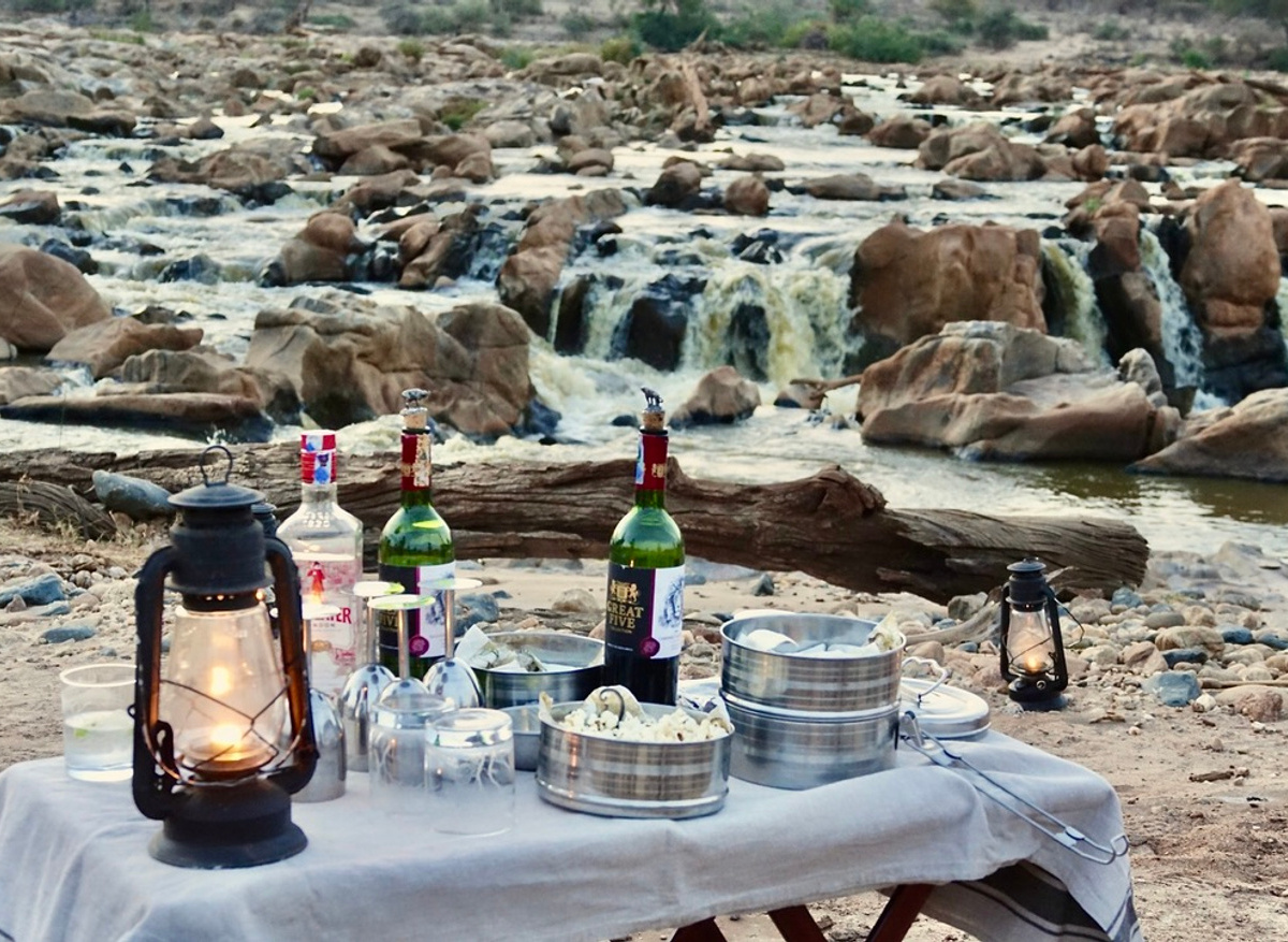 The Bush Camp , wild location