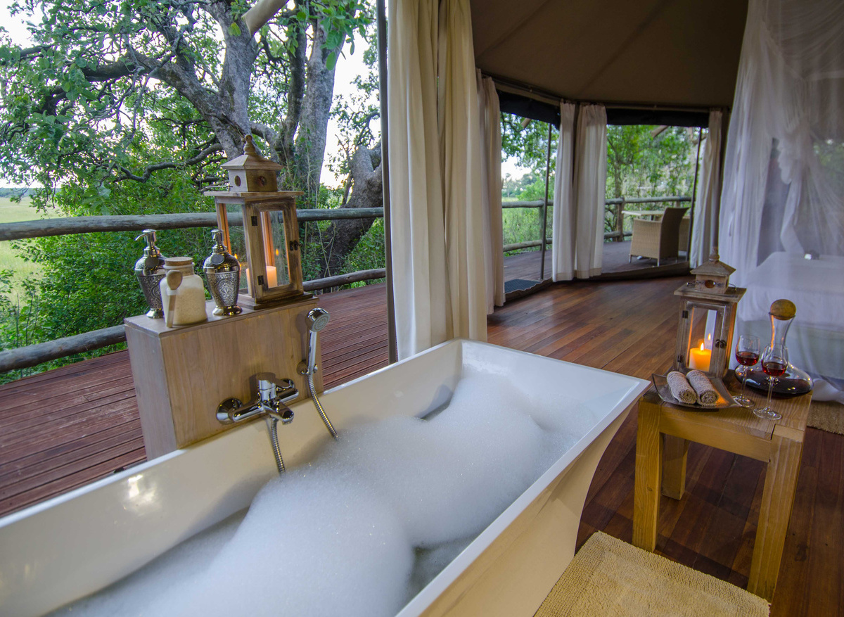 Nambwa Tented Suite Bath