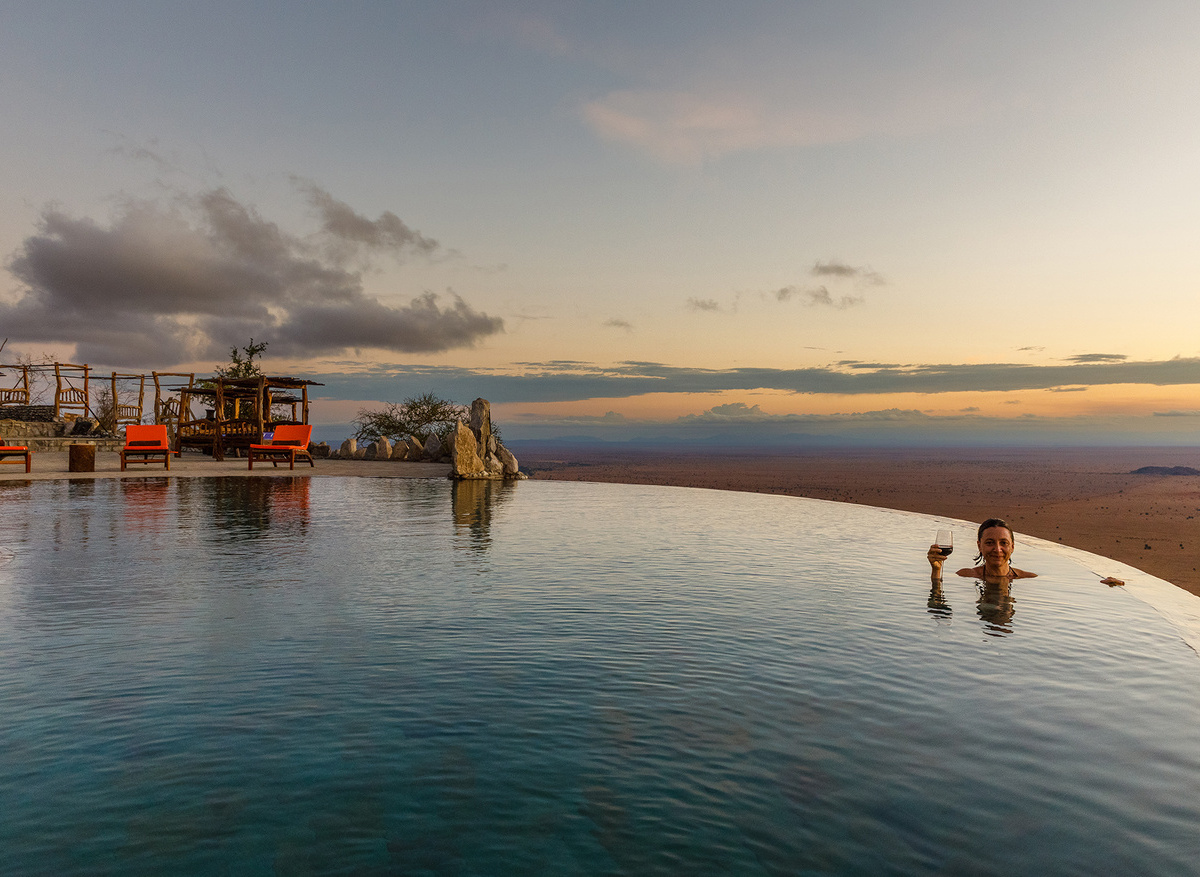 Soroi Lions Bluff Lodge - Infinity Pool