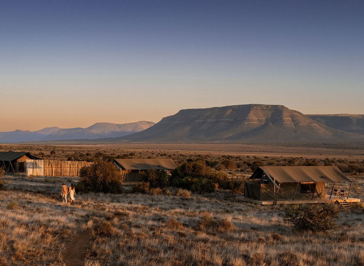 Sunrise at Plains Camp, Samara
