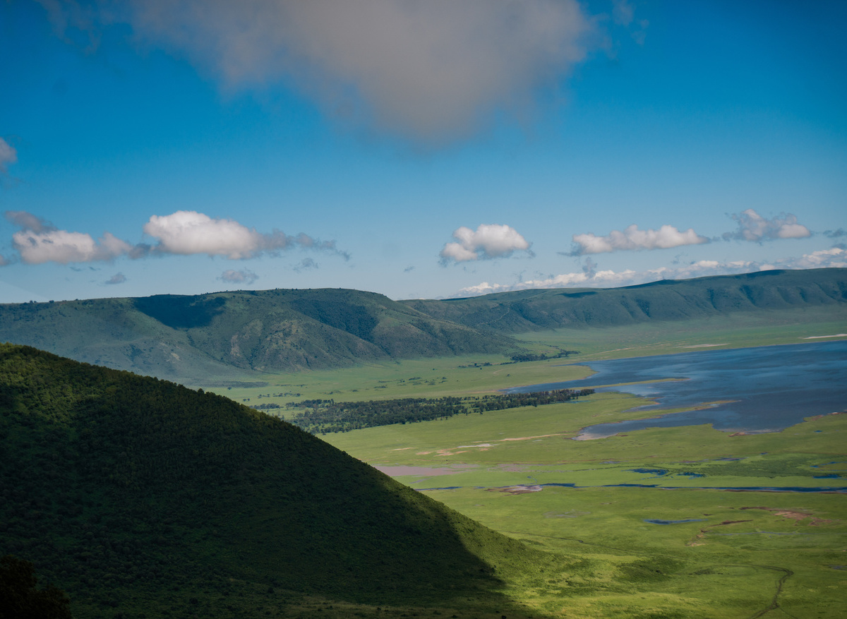 Breathtaking View of Ngorongoro Crater