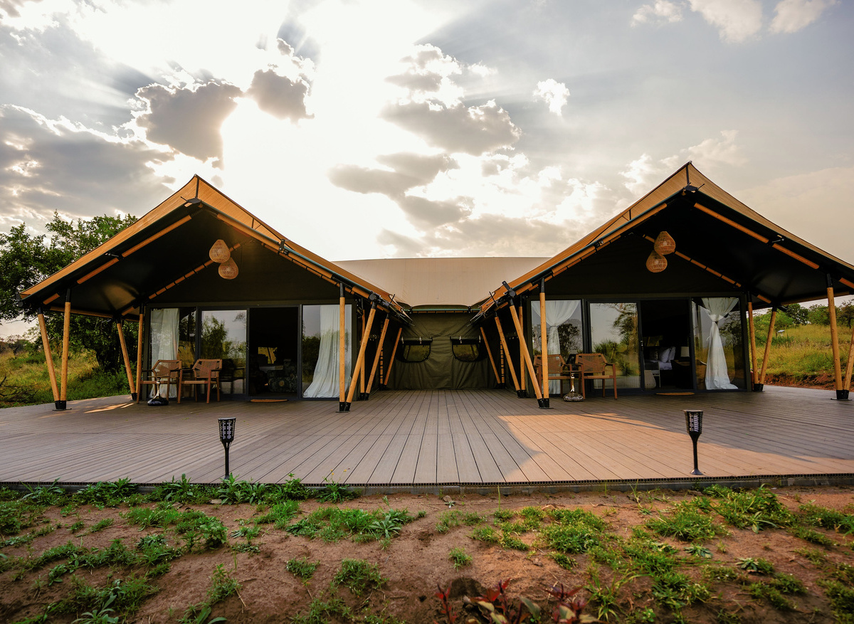Scenic view Family Tent