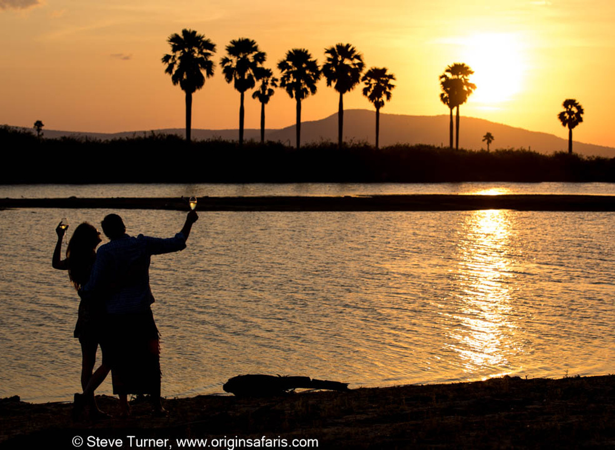Engagement Celebrations along the the Rufiji River