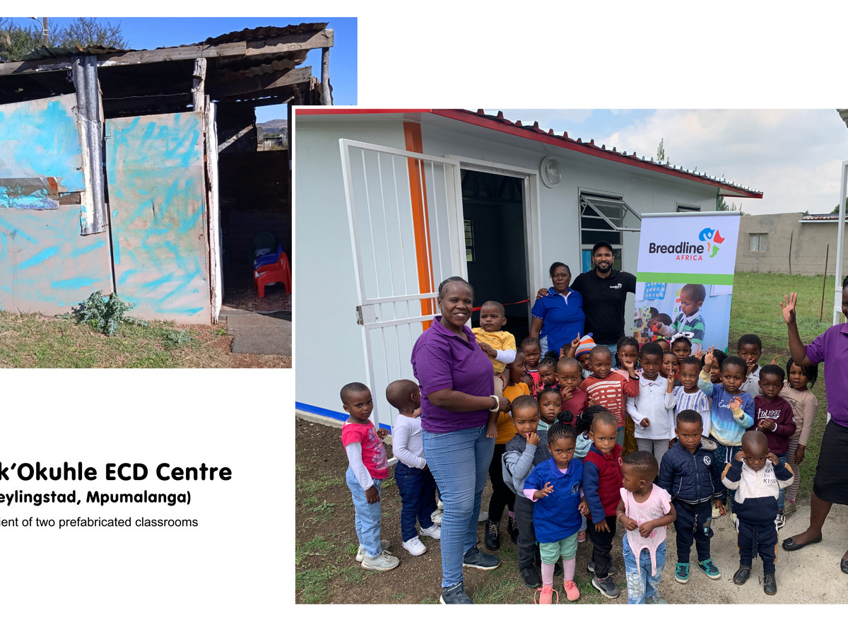 Classroom - Before and after