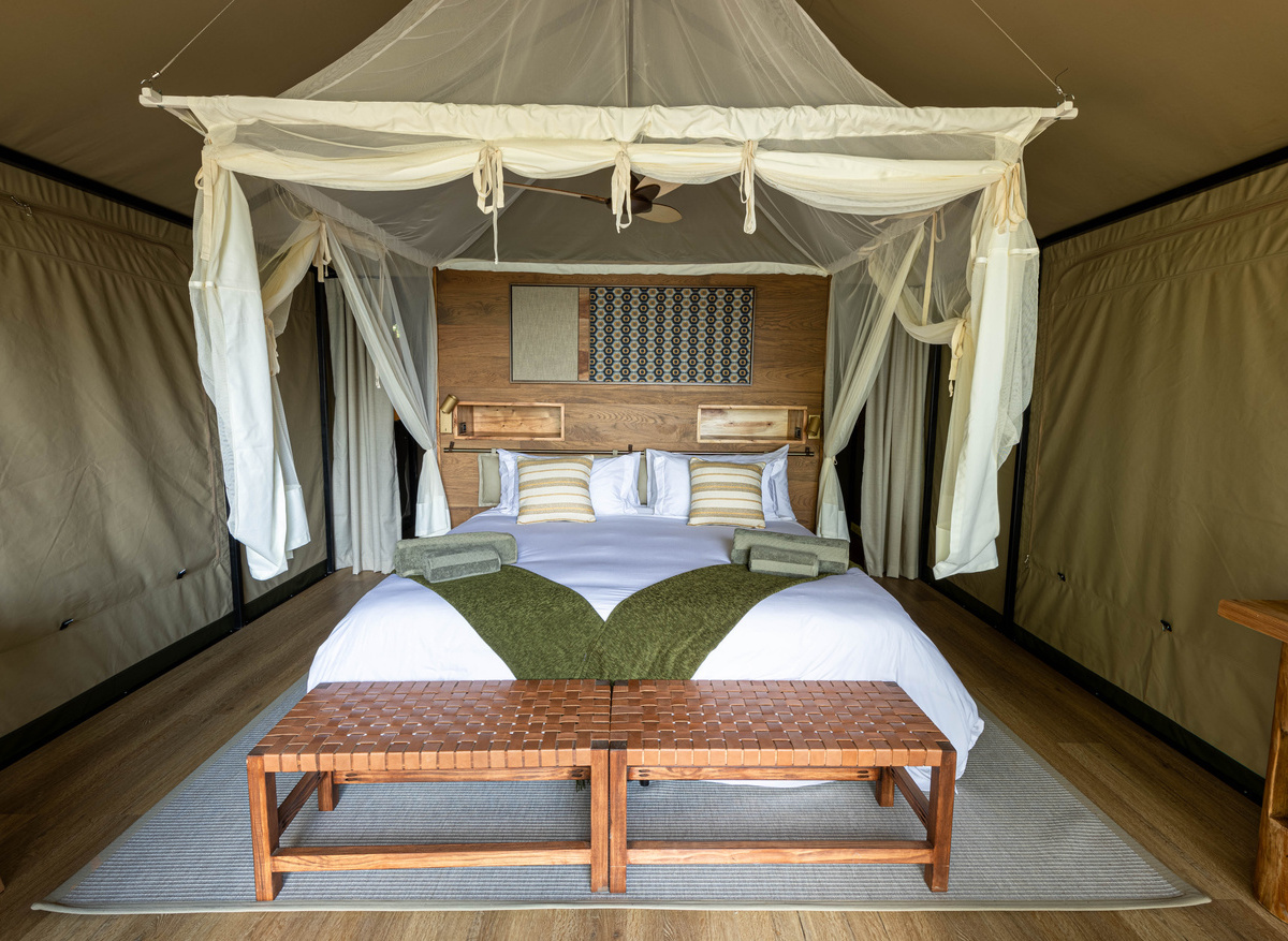 MAWIMBI Bush Camp - Tented Suites extra length King or twin beds