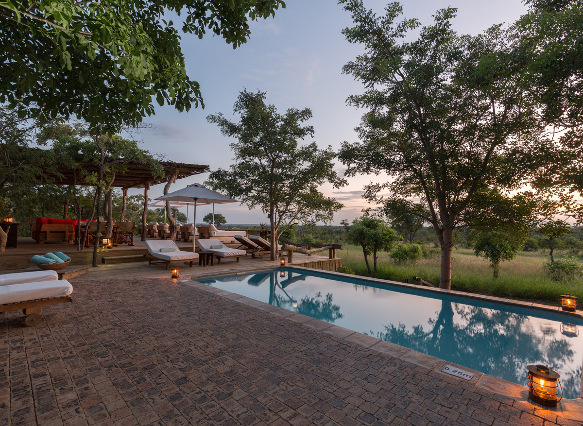 Pool with view of waterhole