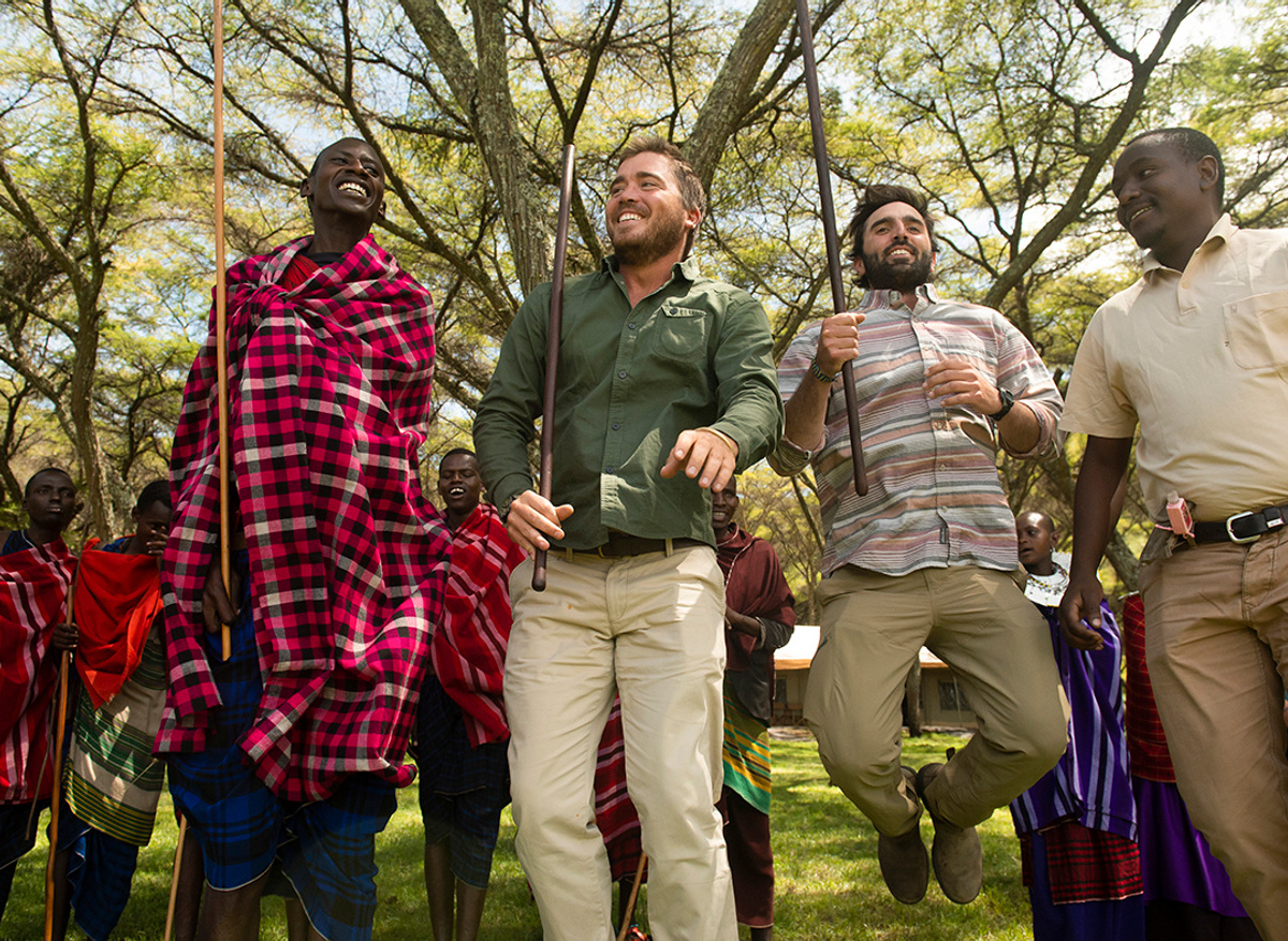 Learning to jump from the best