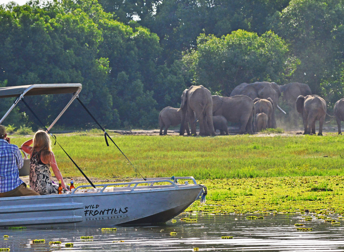Wild Frontiers Uganda Boat 