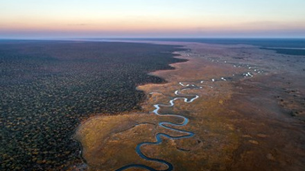 Angola -  Major river in central Angola that feeds into the Okavango system.jpg