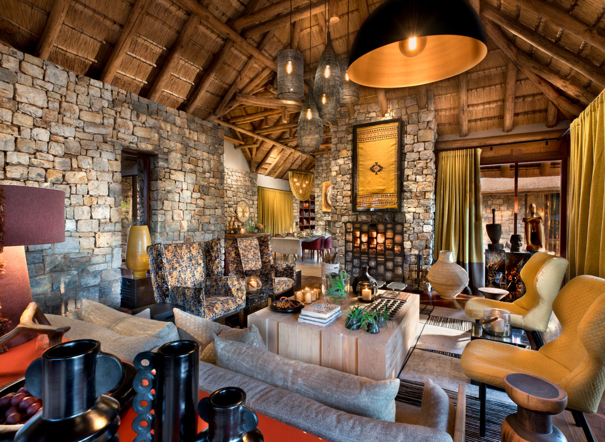 Morukuru Owner House - living room