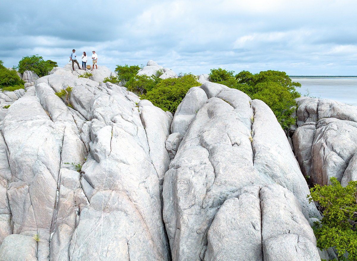 Helicopter Horizons - Kubu Island Bostwana