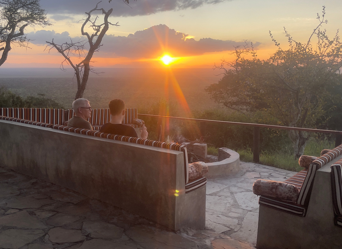 Bush sundowner / Dinner