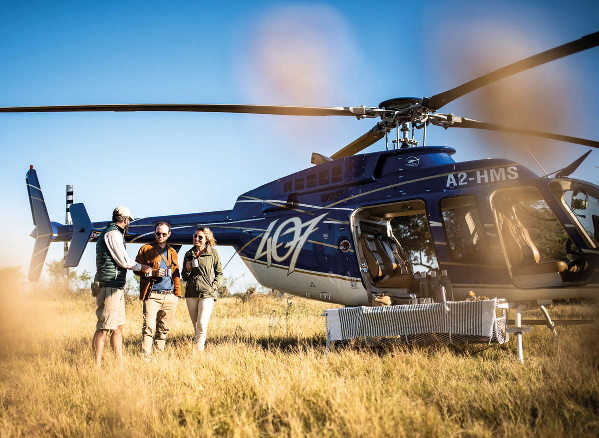 Helicopter Horizons - Private Camp Picnic Stop