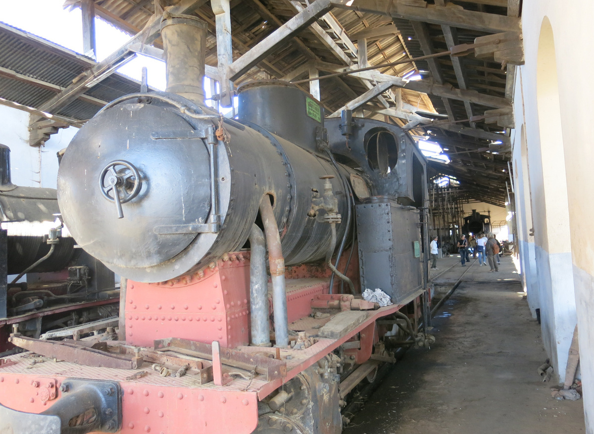 Eritrean railway workshop