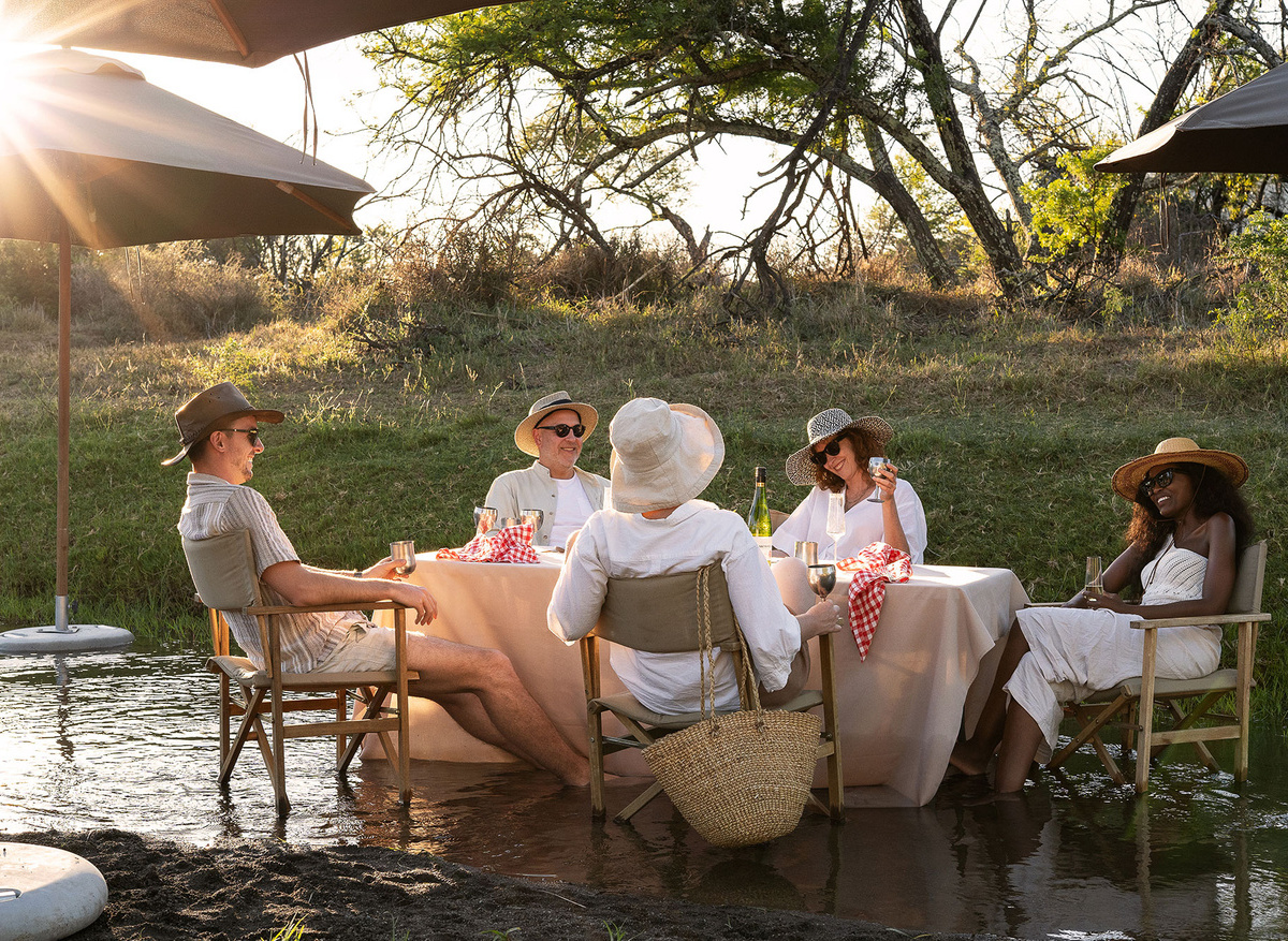 River picnic at Samara