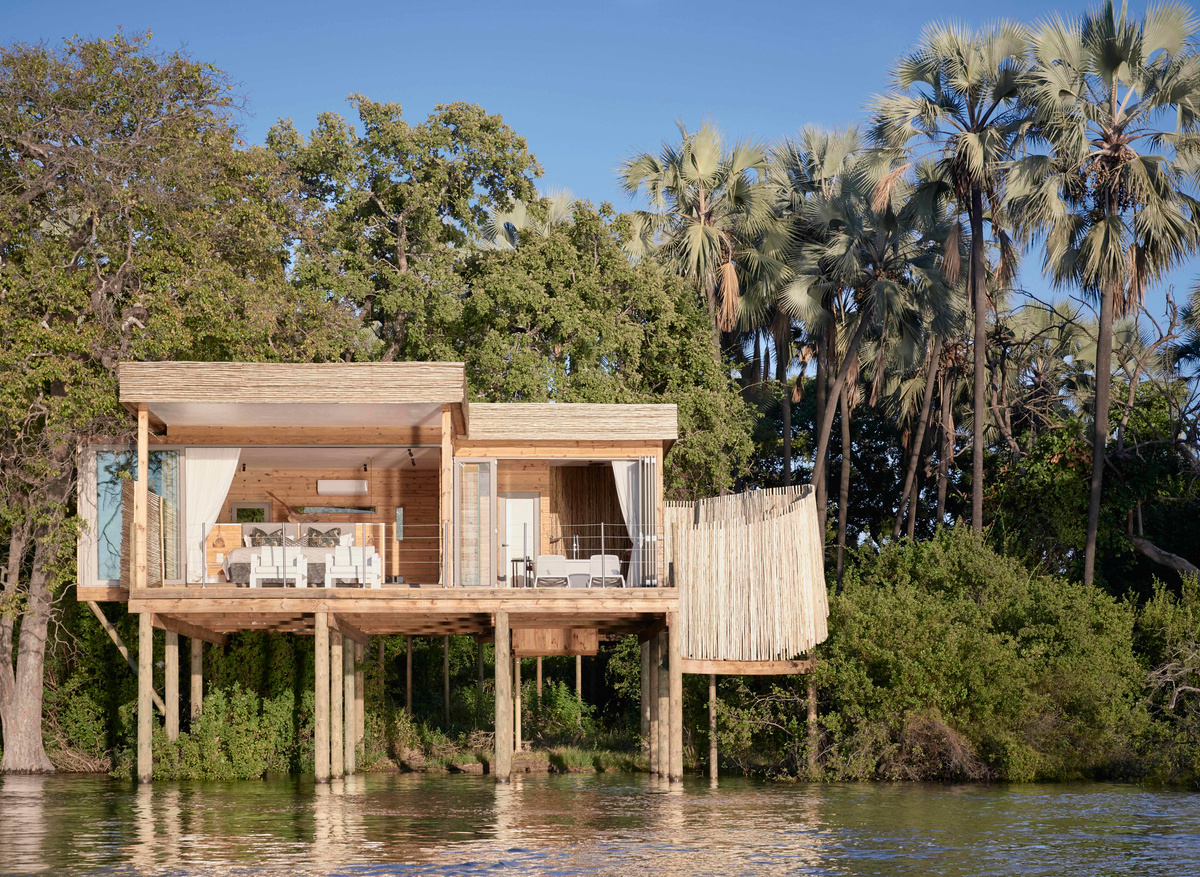 Tree House at at Victoria Falls River Lodge