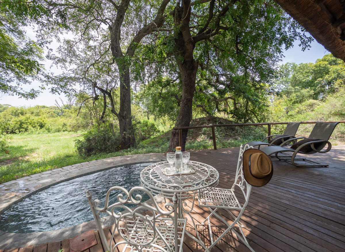 Tintswalo Safari Suite Deck view