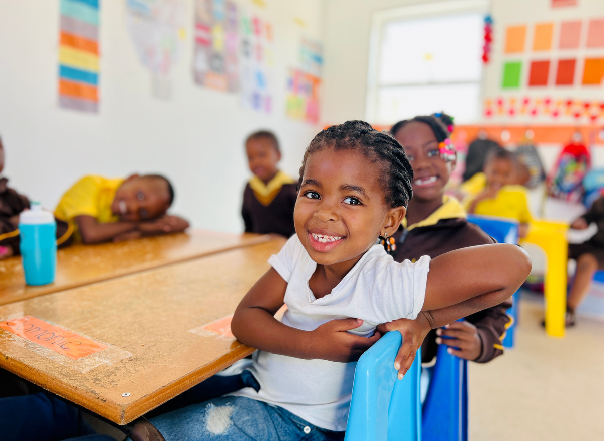 ECD Classroom - Happy children