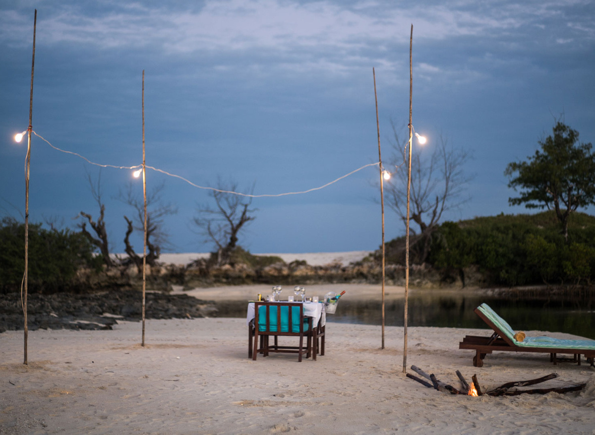 Private Beach Dinner