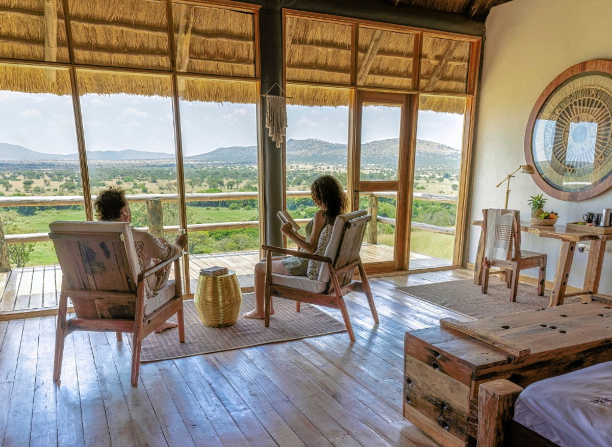 Orangi Luxury bedroom view