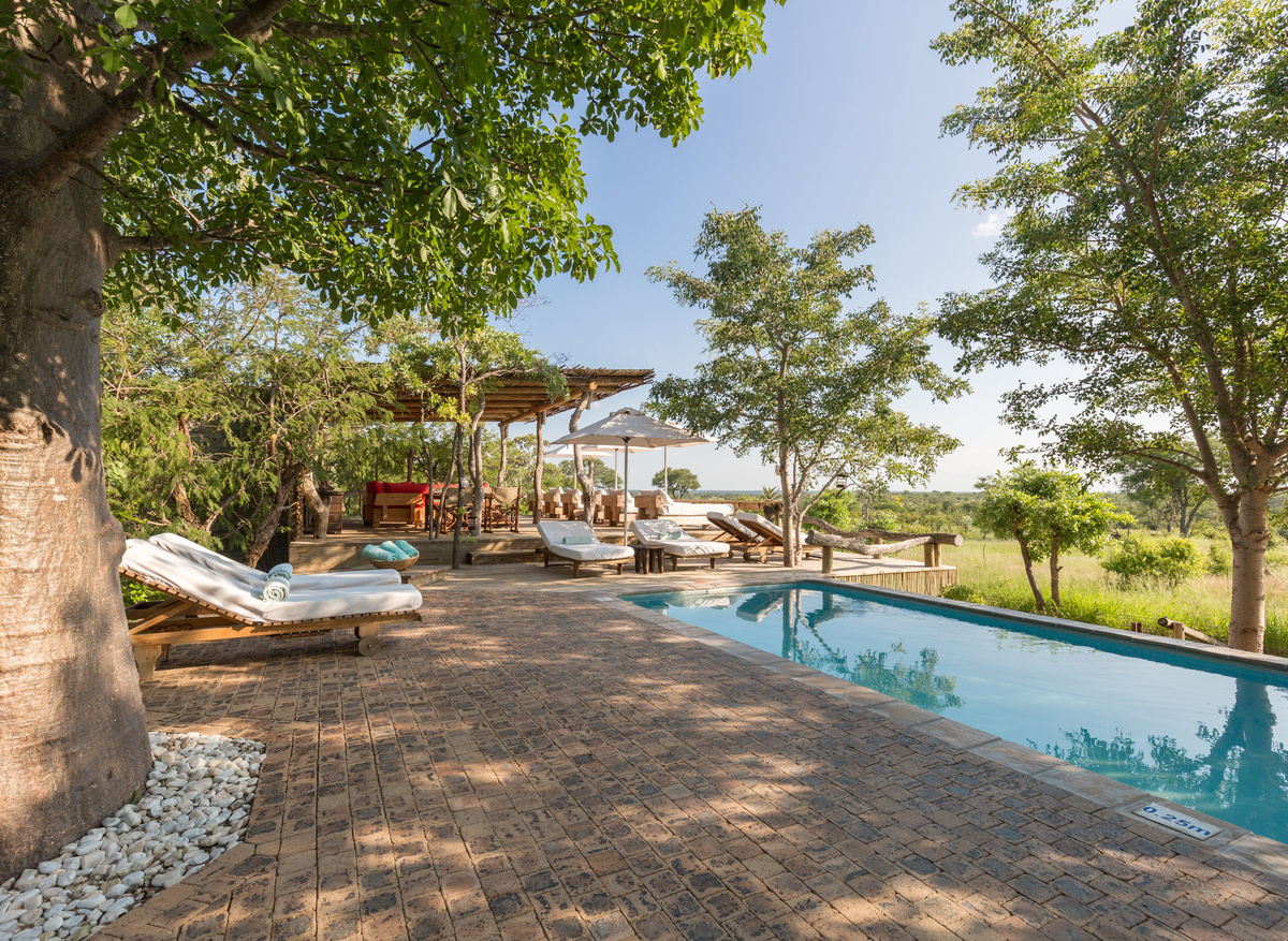 Pool with view of waterhole