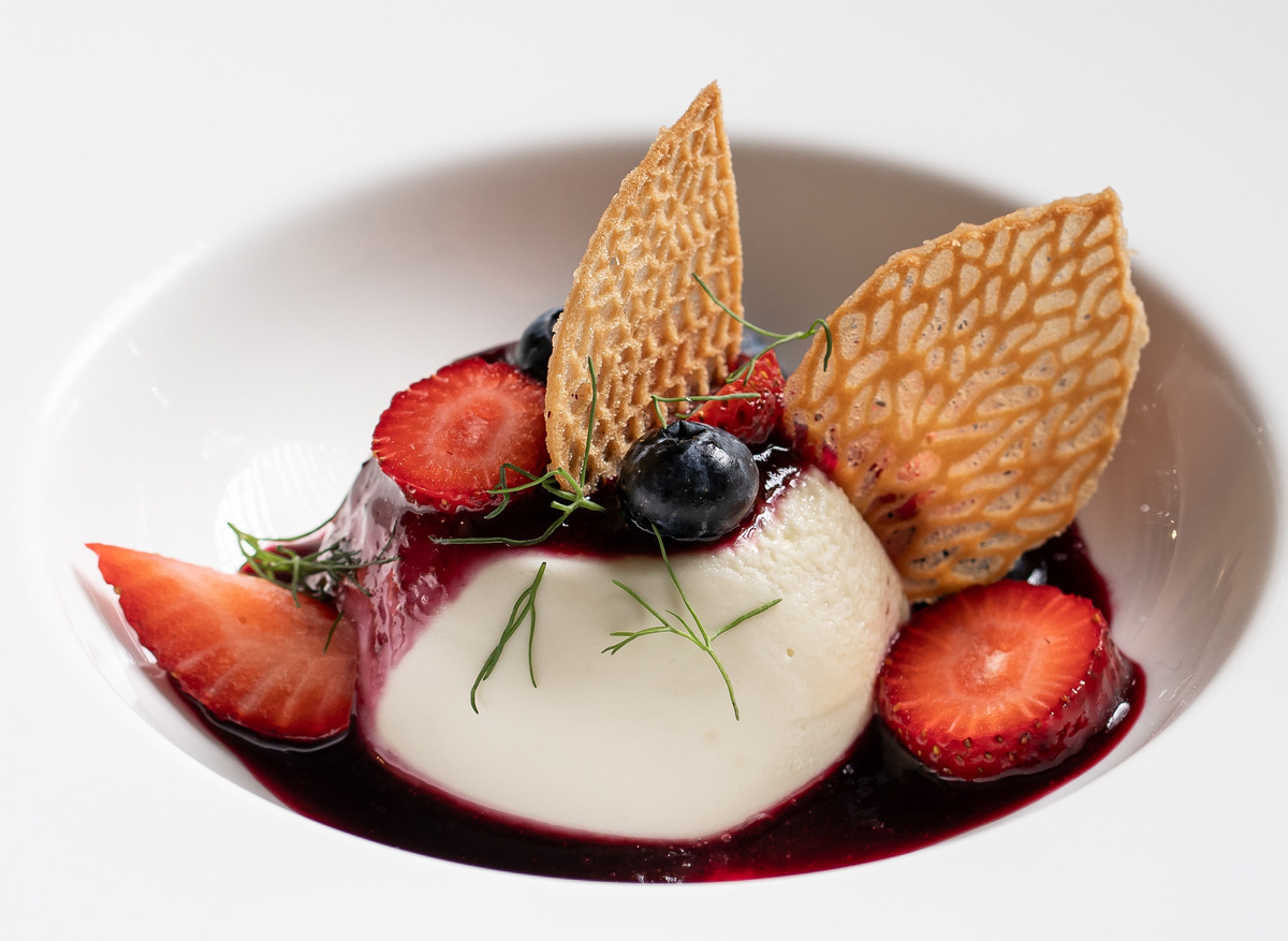 Dessert at Camdeboo Restaurant 