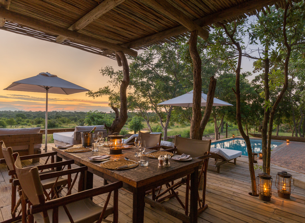 Pool with view of waterhole